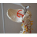 Spine Model with Femur Heads, Open Sacrum, Flexible, Life Size