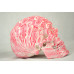 High Degree Emulation 1:1 Human Medical Skull Art Replica, 2-part, Life Size Rose White